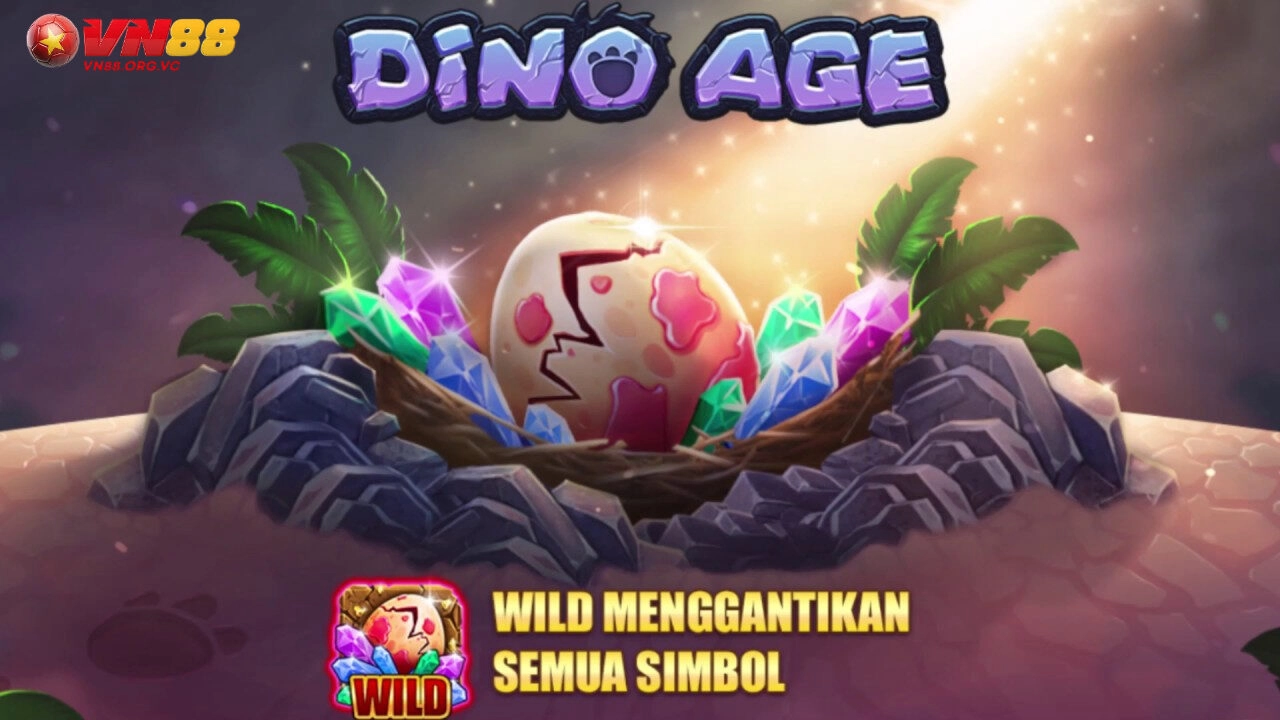 Dino Age Slot VN88 - Thế Giới Khủng Long Cổ Đại