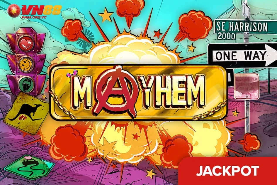 Mayhem Slot VN88 - Sinh Tồn Trong Thế Giới Hậu Tận Thế
